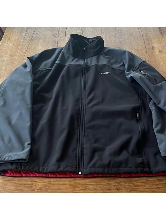 Reebok Other - Men’s Reebok  Jacket Black with Grey Accents Size XL Zipper Up